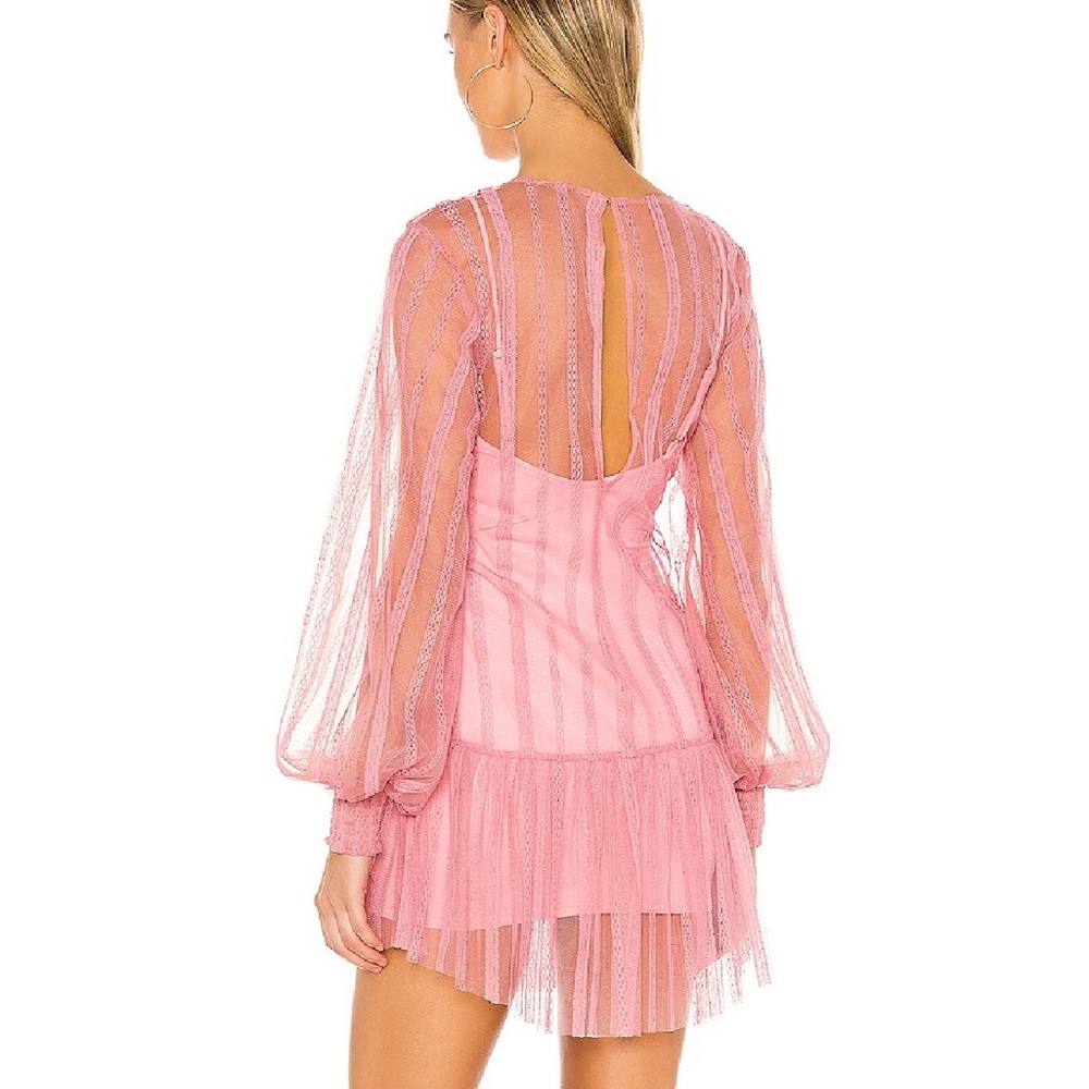 NBD Alma Mini Dress Size Small Blush Pink Size Small - Picture 3 of 7